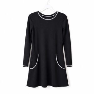 Spartina 449 Black Pocket Dress sz XS